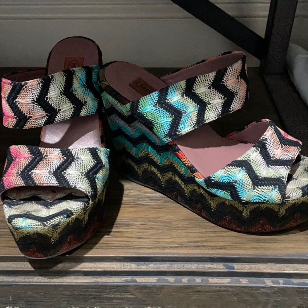 Missoni wedges